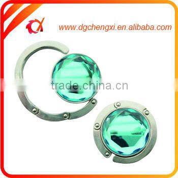 Pink Crystal Metal Bag Hanger