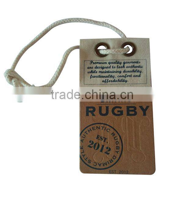 Custom garment hangtags label,clothing hangtag for jeans