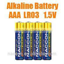 hot selling aaa lr03 am4 alkaline battery dry battery with low price asa