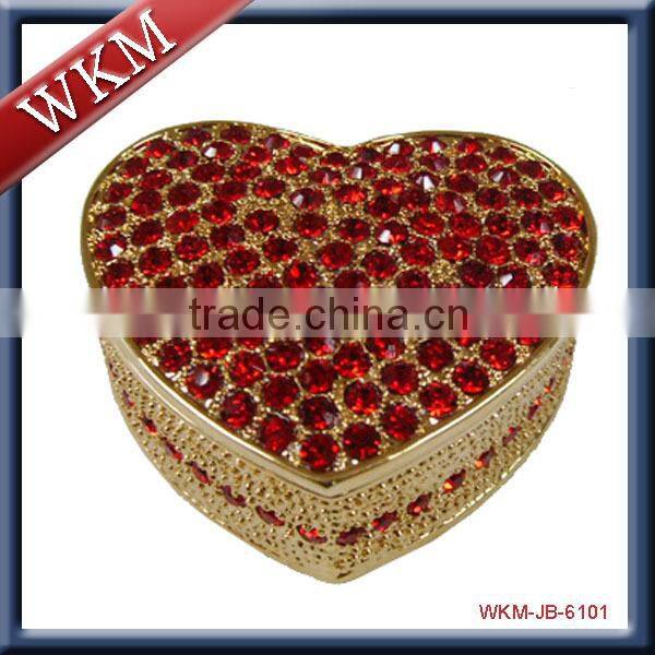 flower shape jewelry ring box