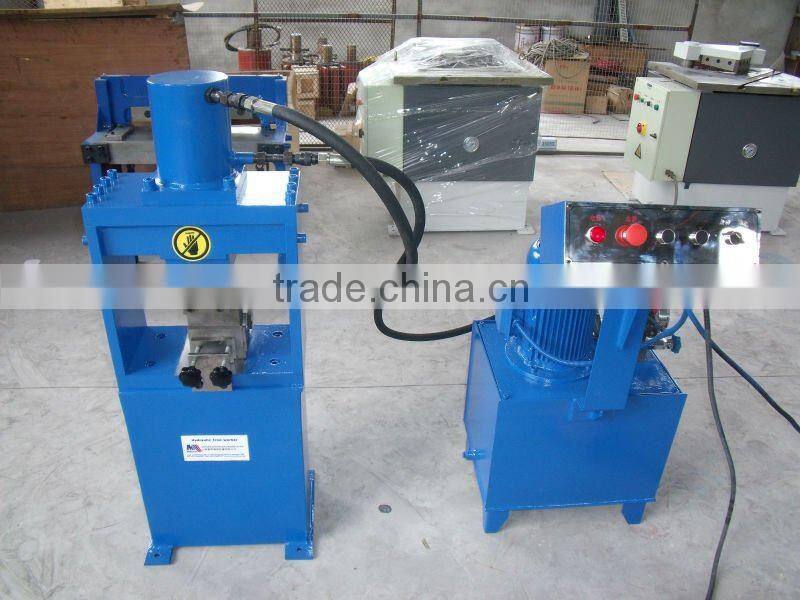 Angle steel bending machine