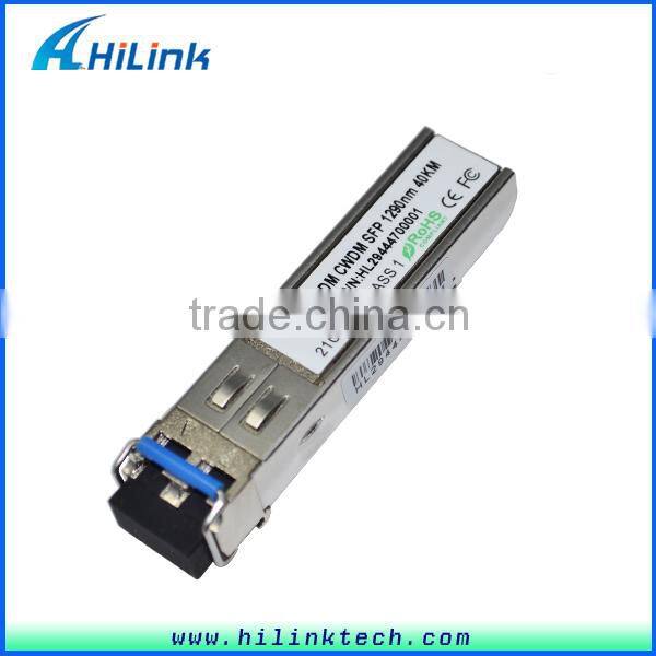 Single-Mode 1.25G 1270nm 40km ER CWDM SFP Transceiver CWDM-SFP-1270