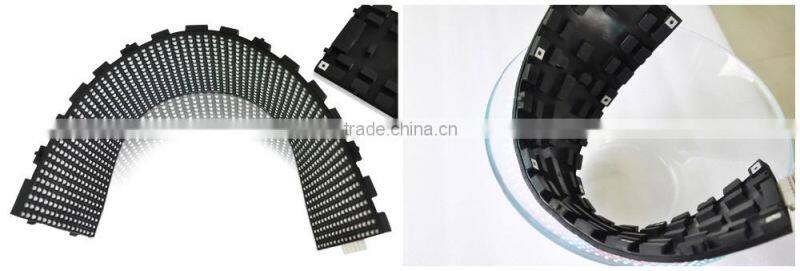 china led tv price in india Pitch 7.62mm Flexible big screen hd Moving Message Sign with Full Color