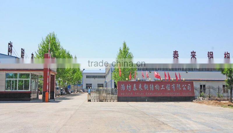 Steel Construction Structures Sandwich Panel Roof Low Price Steel Structure