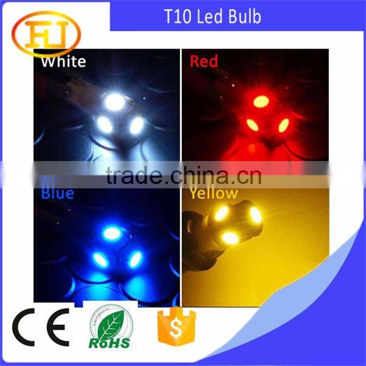 High Quality T10-5SMD-5050 Auto Led Bulb T10
