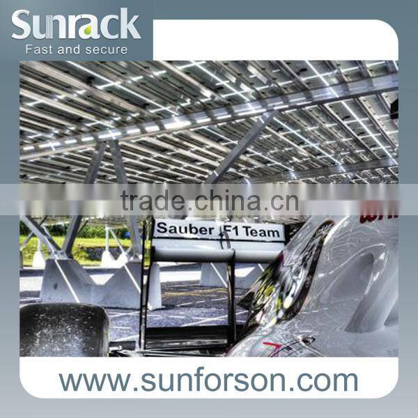 universal rack mount carport mount system panel mounting structure