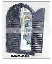 round elegant metal reproduction french antique mirrors