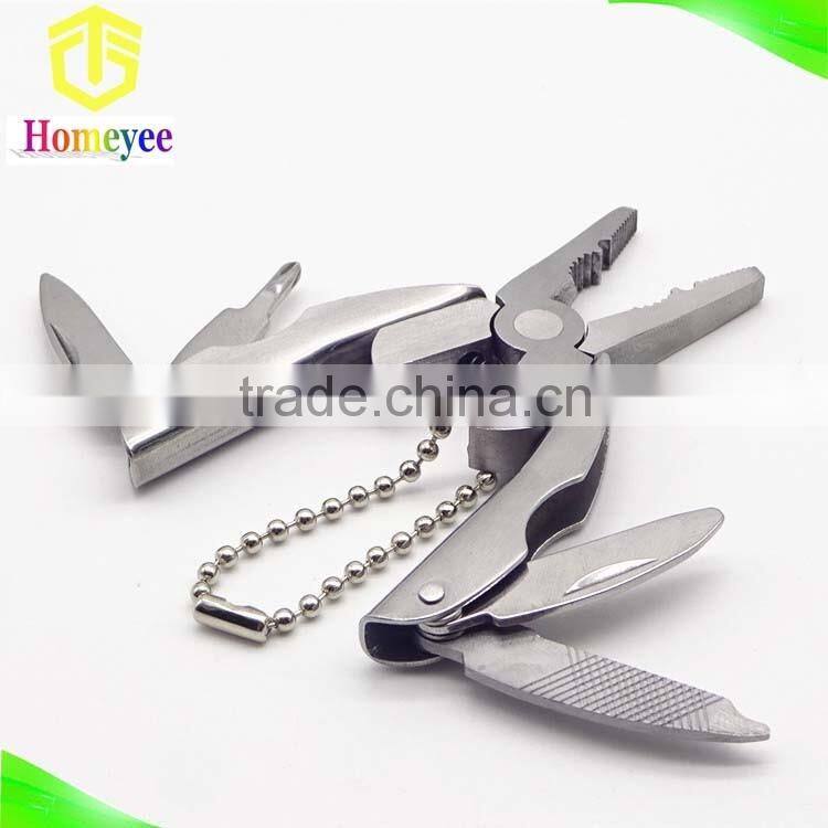 Mini Fishing turtle folding plier /Stainless Steel Keychain Pliers