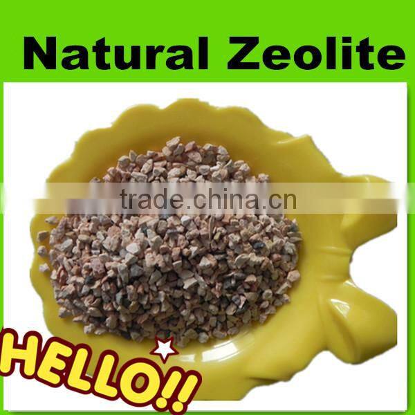 SiO2 68% zeolite grain 2-4mm Natural zeolite