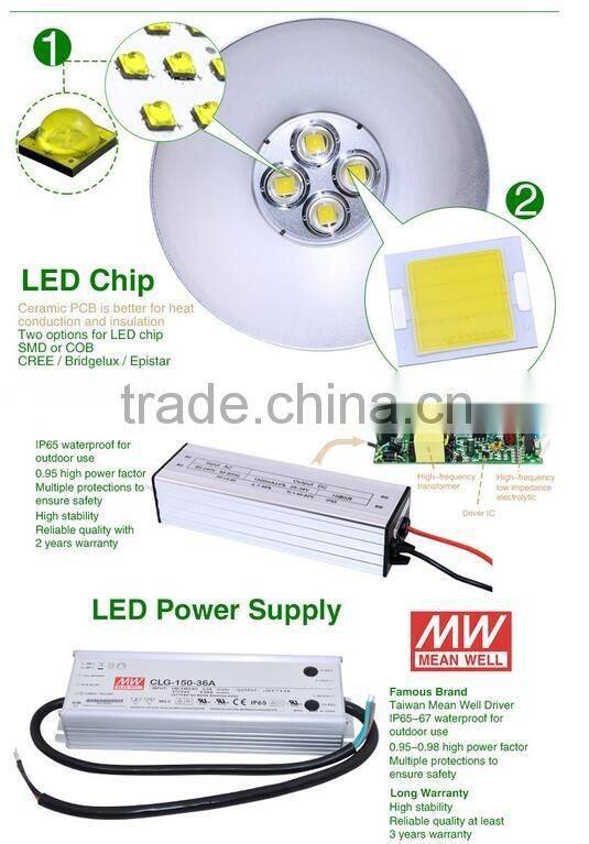 High power led flood light 200W led industrial high bay light