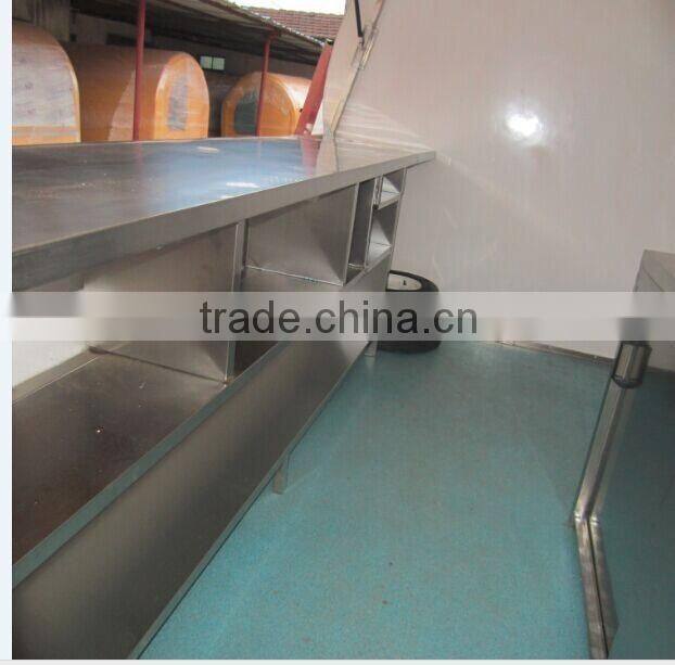 Sell Kiosk Food Cart With Wheels CE Kiosk Food Cart With Wheels / Best Global Kiosk Food Carts