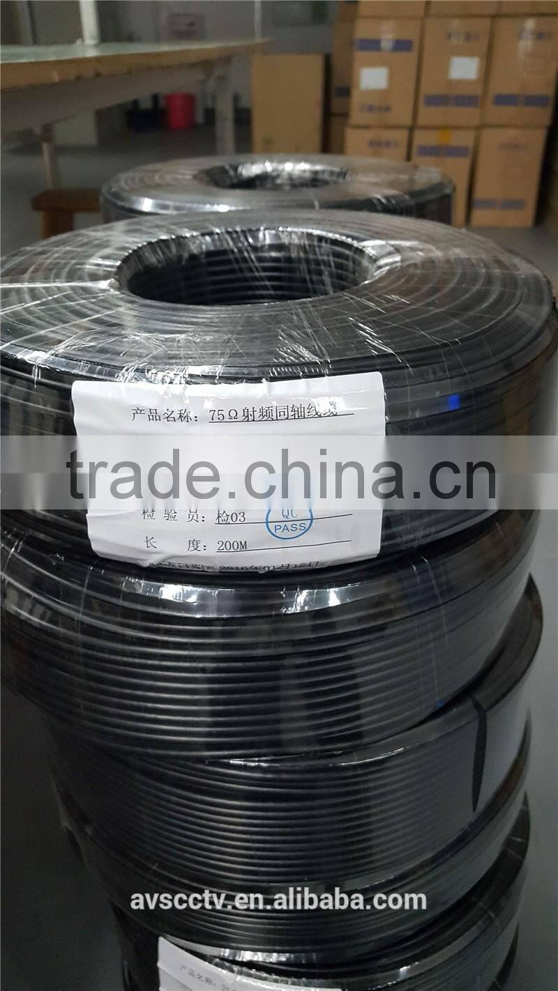 Coaxial Cable RG59 75-3 for CCTV Security Cameras