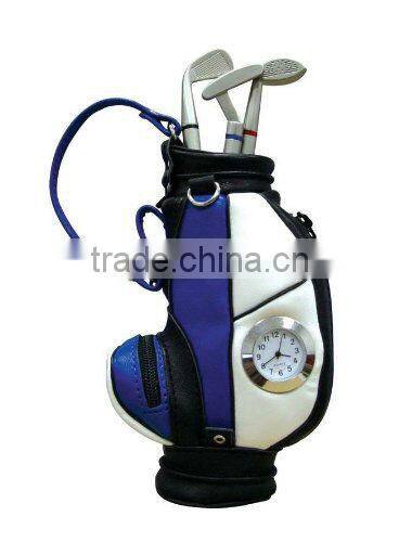 Golf Pens Holder with Clock