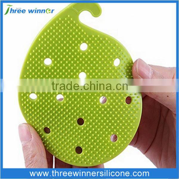 Kitchenware Tools Fruit Silicone Washing Brush