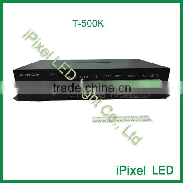 T-500k Operating manual support 8 ports output