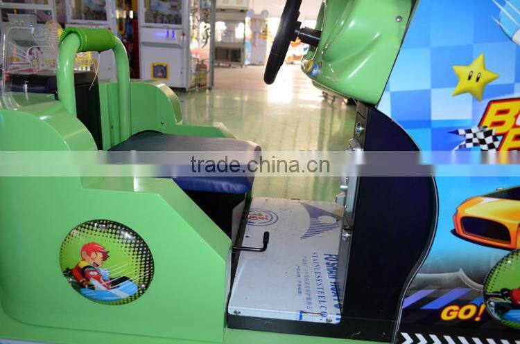 Children game kids coin operated game machine Bucket paradise car racing game machine