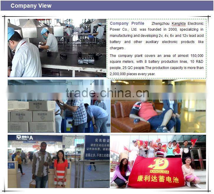 6v 4.5ah rechargeable battery vrla battery