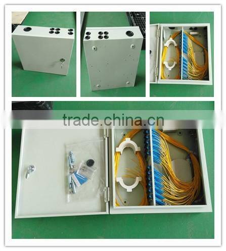 Wall mount ODF with 48 fibers/ 48 Fiber optical distribution frame