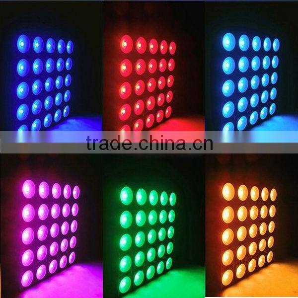 LED Disco Project Light 25 Eyes Matrix Blinder full color RGB 3-in-1 blinder