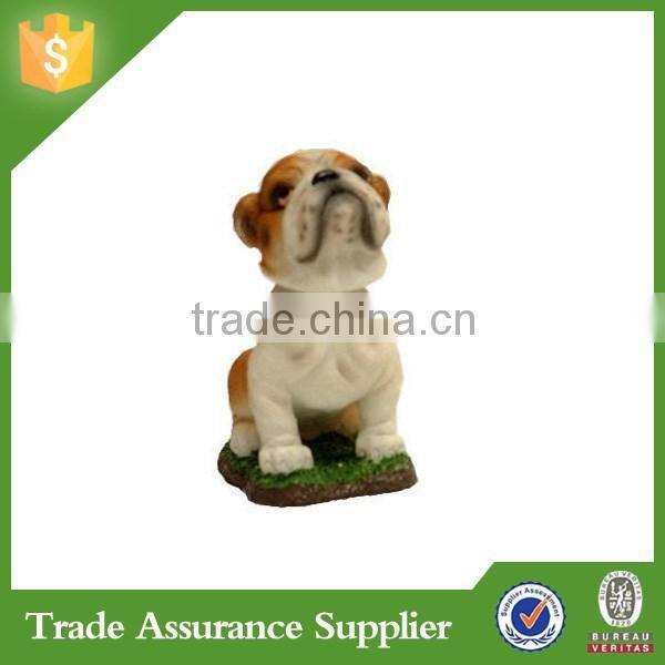 Factory Wholesale Dog Figurine Polyresin Dog Bobble Head