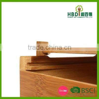 Totally bamboo paper box/wooden paper tissue box
