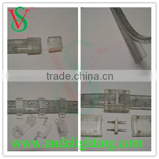 China manufacturer led programmable rgb rope lighting flexible led light