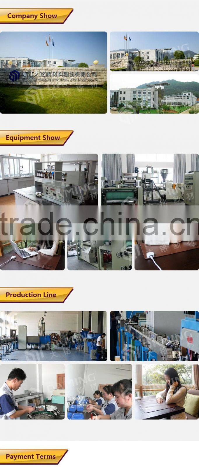 China supplier Smart Warm Automatic Shutdown PTC Nanometer Desk Heating Mat