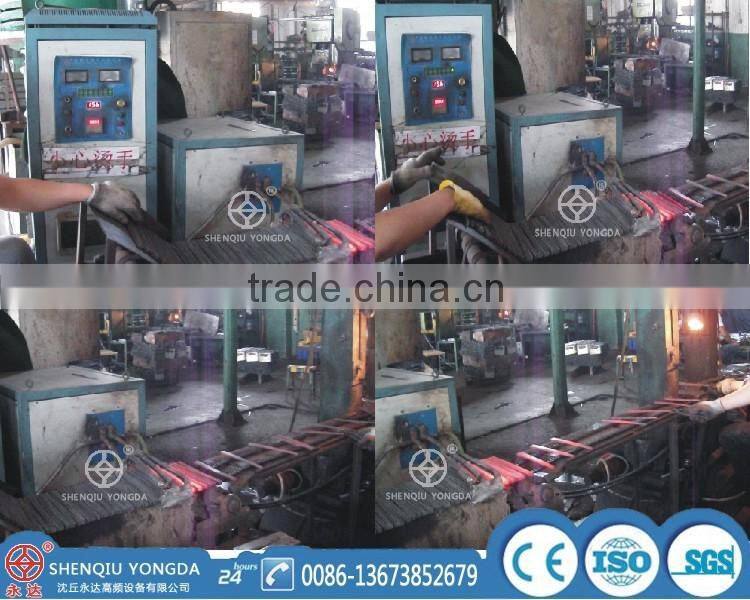 Energy saving IGBT induction heating machine for brass forging