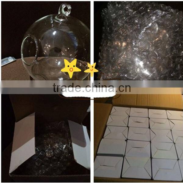 plant hanging teardrop shaped glass vase for sale