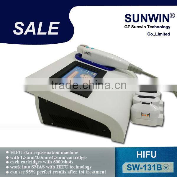 hifu for skin tightining beauty machine SW-131B