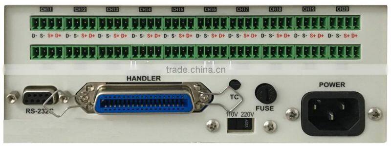 AT5120,20 Channels DC Resistance Meter