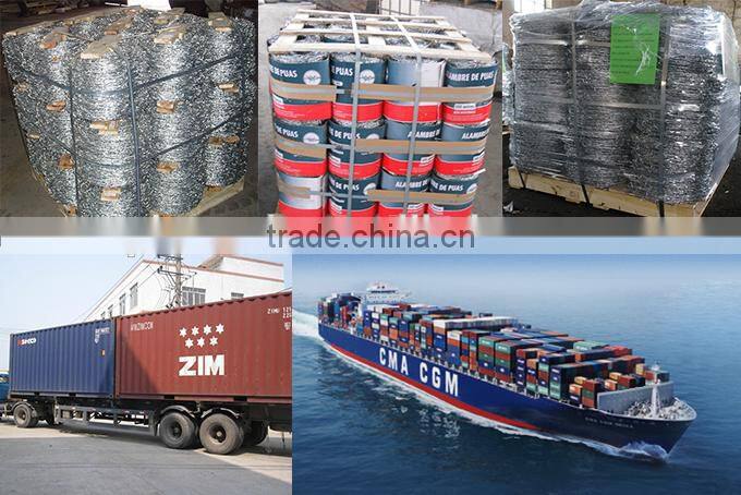 wholesale from China barbed wire price barbed wire fencing