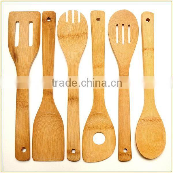 SP6-206 Bamboo Kitchenware Utensil set of 6 , Cooking Tools Bamboo