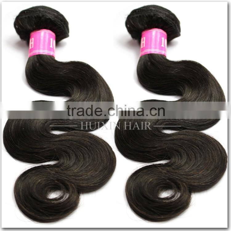 2016 Hot sale 100 Human Hair, Cheap Unprocessed Brazilian Hair Weave, Body Wave Virgin Human Hair Extension Weave