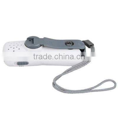 led hand press flashlight and crank flashlight