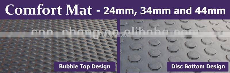 Horse stable trailer ramp mat
