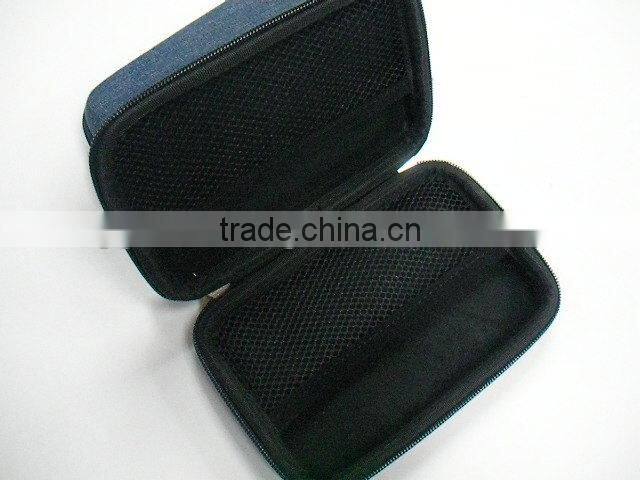Net inside rubber band custom eva case box with button