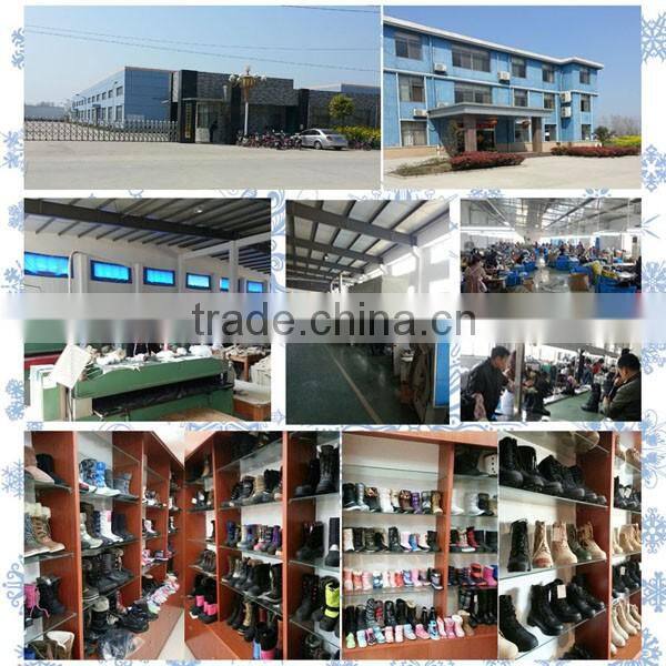 factory wholesell rubber shell duck boots fur boots ankle boots warm lining boots