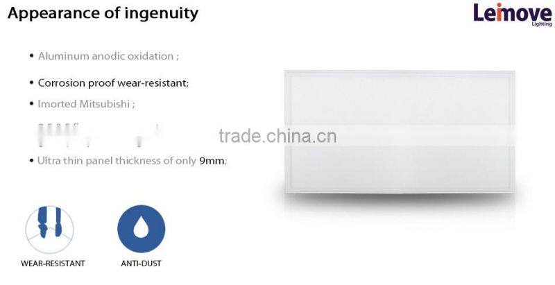 2015 new design square smd led panel light 1200x300
