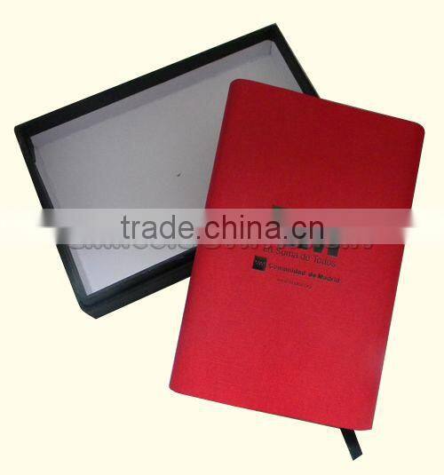PU/PVC Leather Organizers and Notebooks for Company Gifts and Promotions