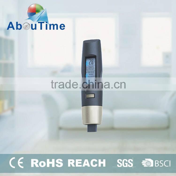 Meat thermometer fork instant read