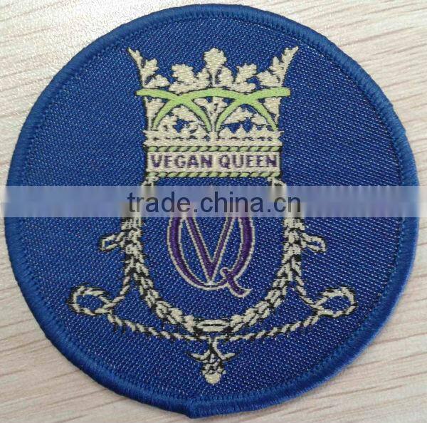 iron on woven patch/badge for cloth/ embroidery patch