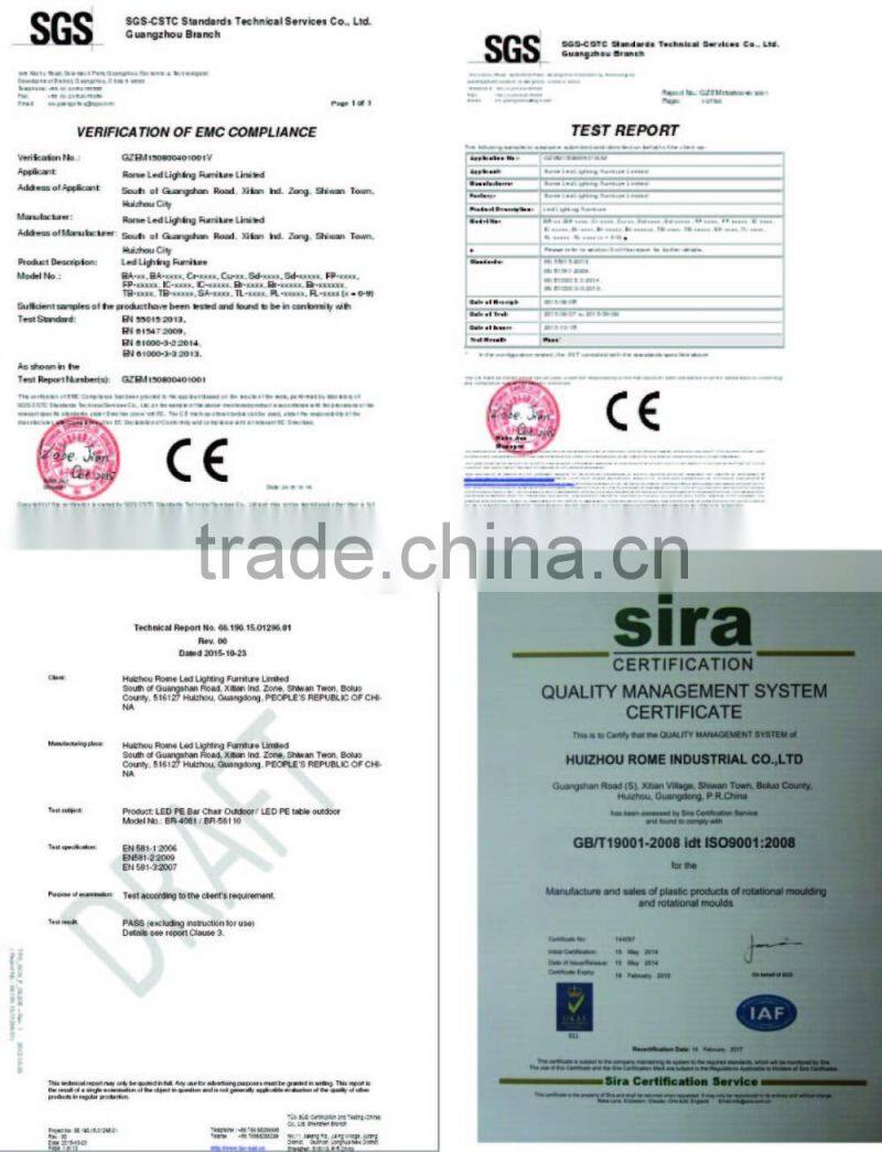 2016 beautiful christmas led snowflake eco-friend plastic ball/hot selling outdoor ornament led ball