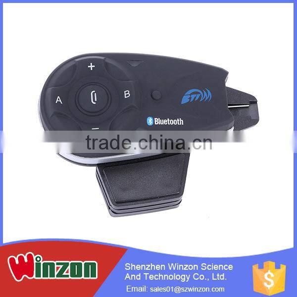 Hot Selling 2016 V5 1200M 1200M Wireless Bt Multi Intercom 5 Riders Talk at The Same Time Remote Control