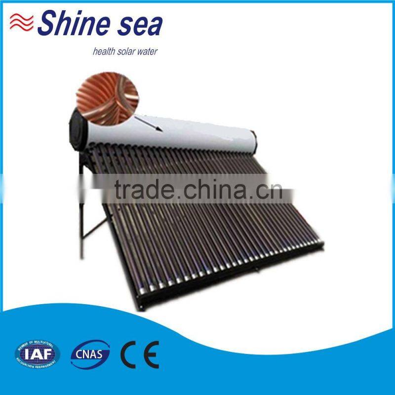 High efficiency greenhouse stock tank solar water heater pressured