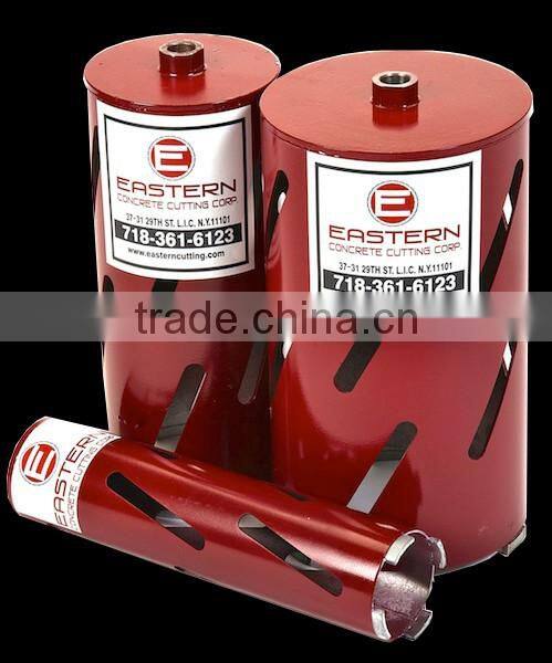 Diamond Crown Segment Core Drill Bit for Wet Coring Stone