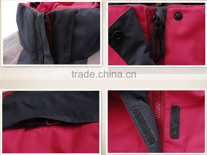 Windproof jacket womens polyester jacket