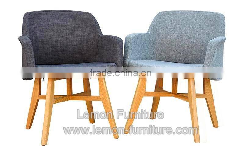 2015 new relax wood leisure chair with back wholesale