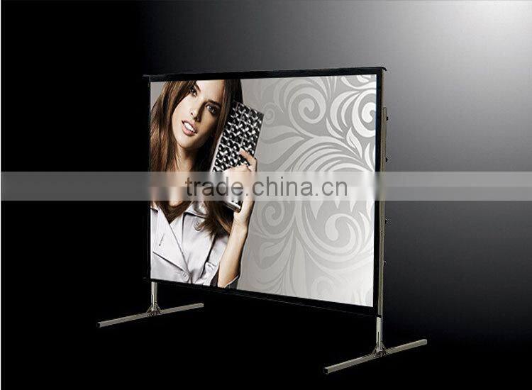 300 inches Portable projection screen fabric fast fold projection screen