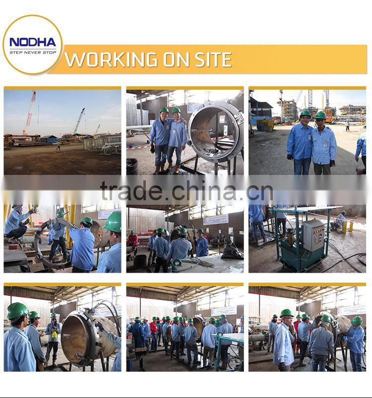 Electric pipe cutting and beveling machine (ODE-830)